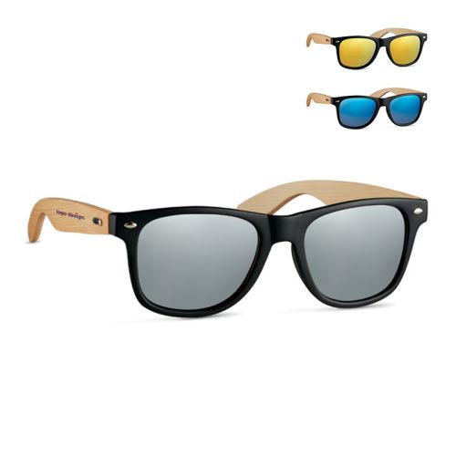 Sunglasses with bamboo legs - Image 1